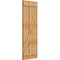 Ekena Millwork Joined Board-n-Batten Shutters w/Z-Bar, Rough Sawn Western Red Cedar, 26 7/8W x 73H, PR RBJ06Z26X073RWR - alternate 4